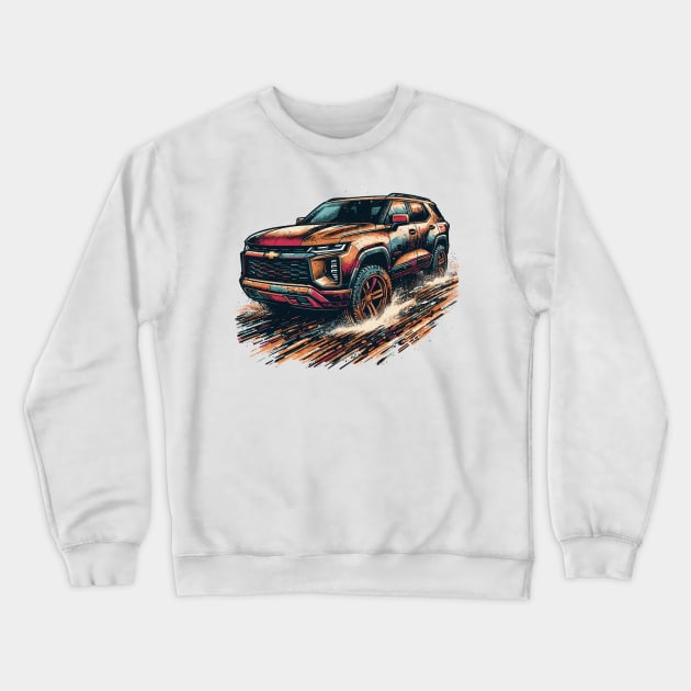 Chevrolet Blazer Crewneck Sweatshirt by Vehicles-Art